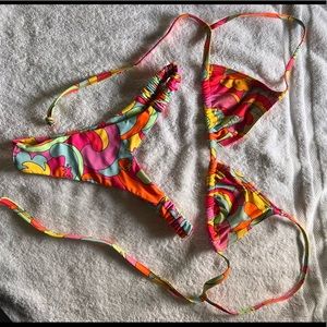 Kulani Kini Neon Bikini Set